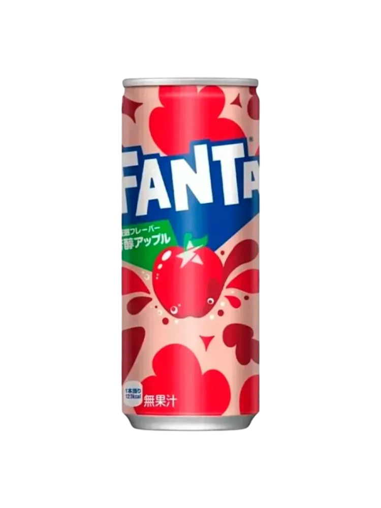 Fanta Газированный напиток со вкусом Яблока 355мл (Япония)